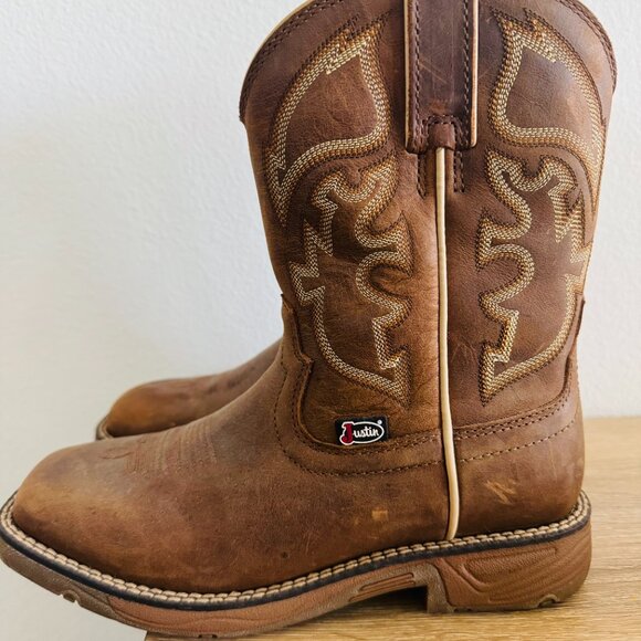Boys Justin Boots - Picture 2 of 3